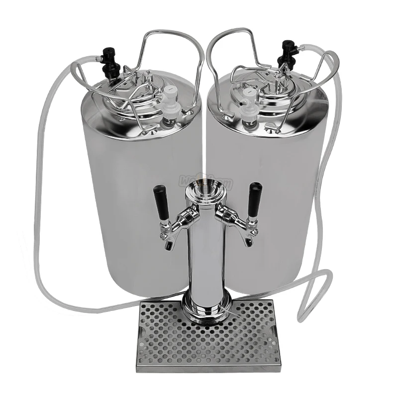 Two 5 Gallon Kegs Fridge Assembly Home Beer Brewing Kit Buy Home Beer