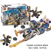 2019 decool new products captain outriders ultimate quinjet mavel avenge end game bloque de construccion bulding blocks toy