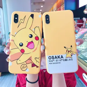 Pikachu & Pokémon Soft Silicone Phone Case iPhone