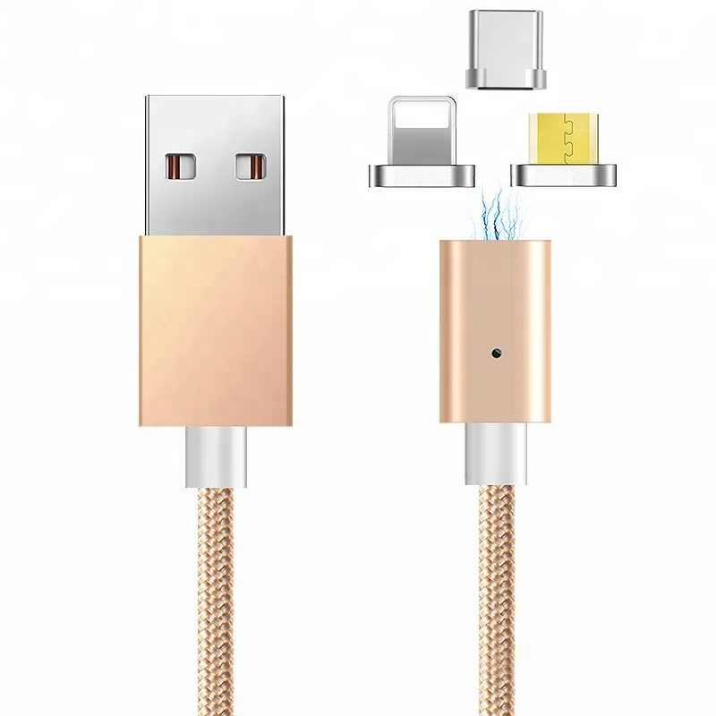

Wholesale 2018 usb charger cable data charging 3 in 1 usb cable for cell phone, Gray;gold;silver