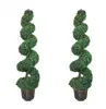 High Quality Cheap Christmas Decoration Artificial Boxwood Spiral Tree