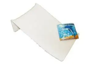 towelling bath support