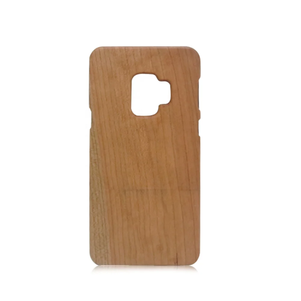 

2019 new phone accessories wood cell phone case for Samsung S9