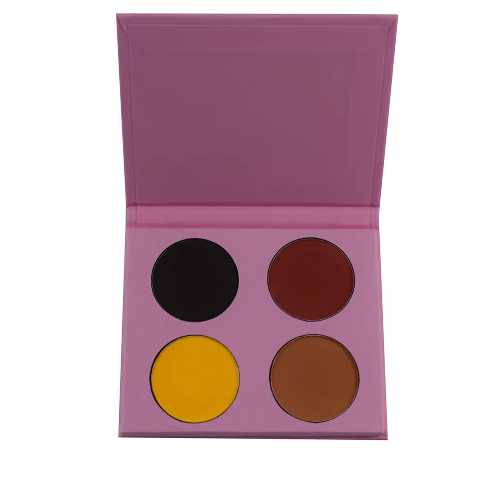 

Long Lasting Private Label 4 Colors Shimmer Eyeshadow High Quality Eye Shadow