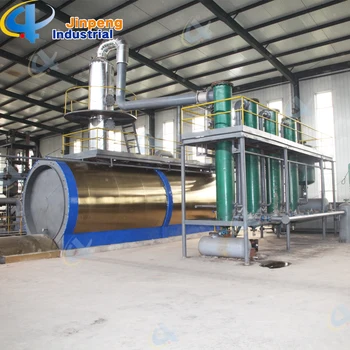 Crude Oil Refinery To Diesel Waste Plastics Pyrolysis Machine Buy