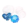 Factory Price Octagonal Heart Shape Ashtray Resin Silicone Mold for DIY Crafting