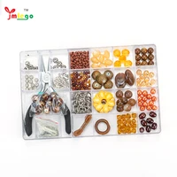 

21 Compartment Jewelry Making Tool Kit With Plier New Design multi color acrylic beads wholesale