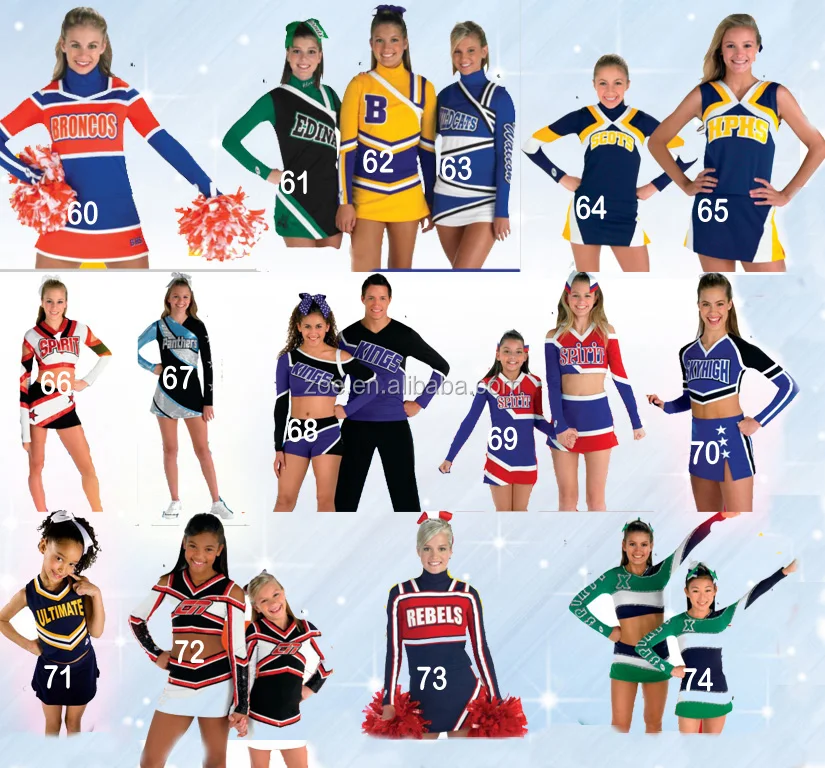 Multifunctional Custom Cheer Uniforms With Sample Accepted Buy Custom
