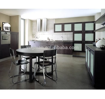 Round Style Indian Kitchen Cabinets And Cabinet Glass Door Buy