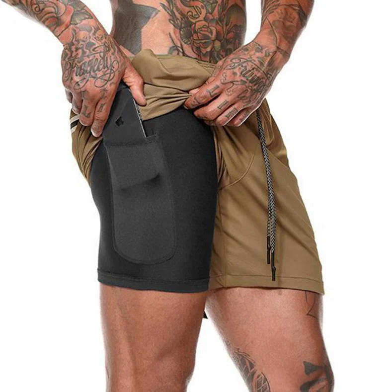 

New Arrival Mens Athletic Shorts Custom Running Shorts Compression Shorts