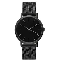 

Stylish Casual Design Lady Stripes Wrist Watch Hot Sale Leather Band Lady Watch