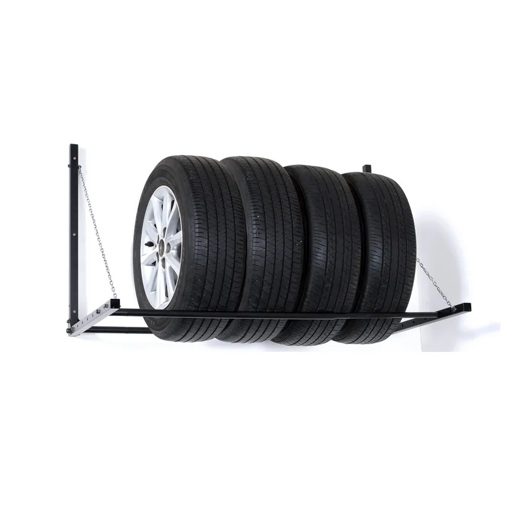 wall mounted garage tire storage rack - buy 高品质墙壁轮胎架
