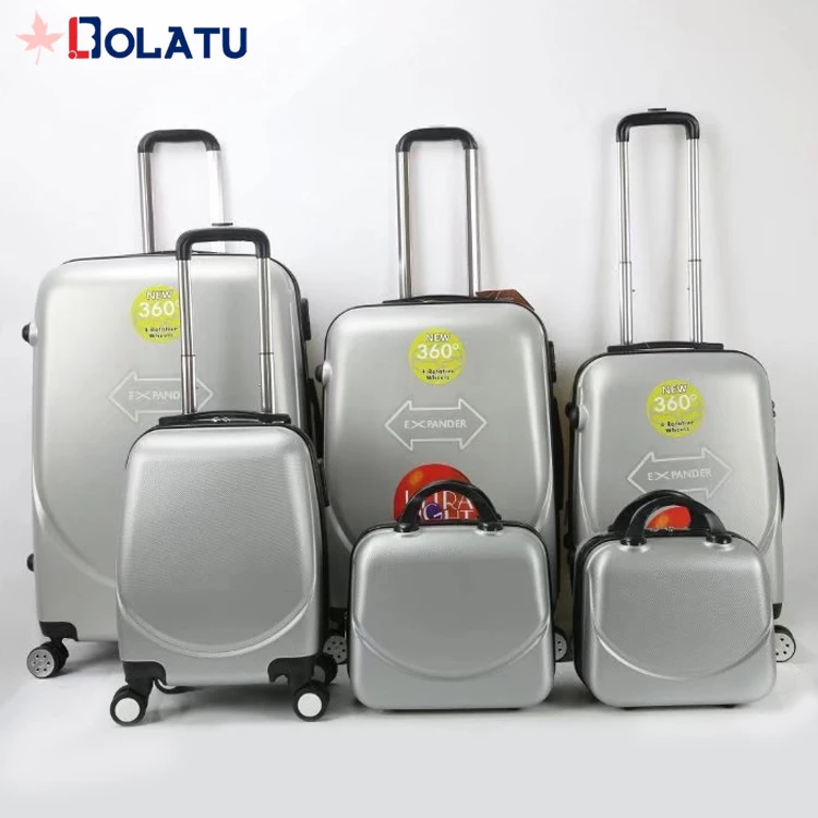 Abs+pc Luggage Set New Trolley Luggage Suitcase Travel 6 Pieces Set