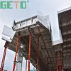 Durable reuse concrete balustrade mould with longitudinal stiffener