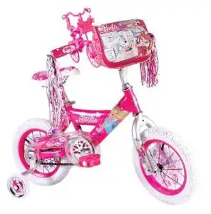 barbie sisters with bikes and scooters