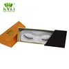 Drawing slide pull out gold strip eyelash box packaging chinese supplier