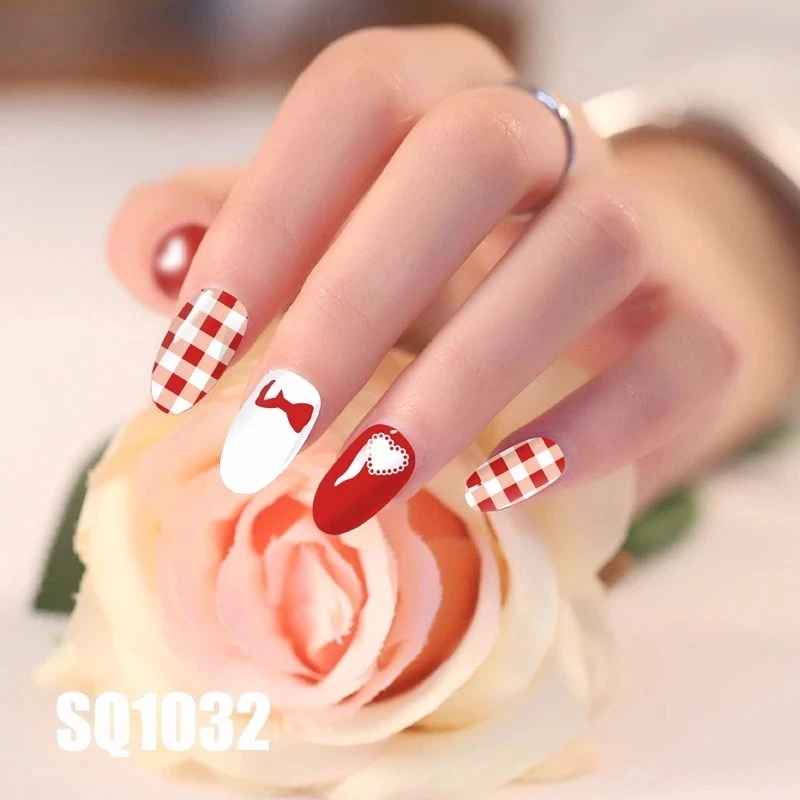 

2023 new design NCLA nail srtips stickers appliques