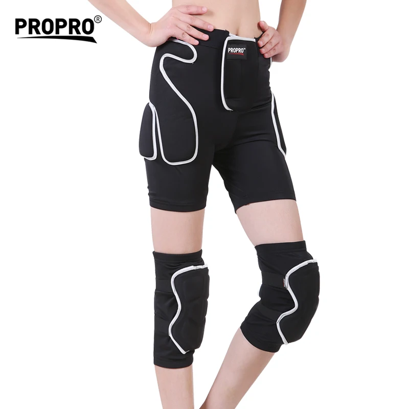 Impact Shorts Mens Unisex Ski Snowboard Protection Crash Pants Knee