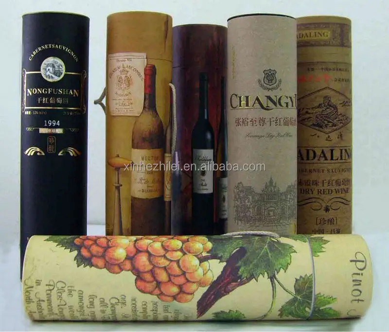 
Luxury Paper Cylinder and Round Packaging Box 