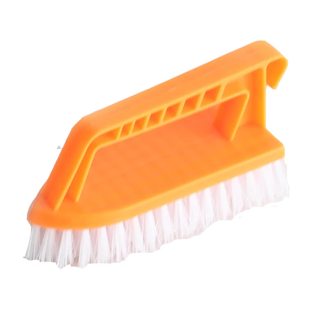 hard bristle scrub brush