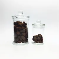 

150ml 370ml 750ml 1250ml 2500ml 5000ml big glass jar glass tea pot with glass lid