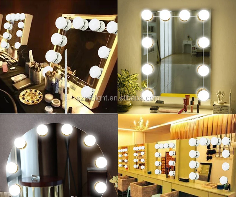 Diy Hollywood Style Led Vanity Mirror Lights Kit Globe Led String Light Buy Diy Hollywood Style Led Vanity Mirror Lights Kit Globe Led String Light Mirror Lamp Led Mirror Light Product On Alibaba Com