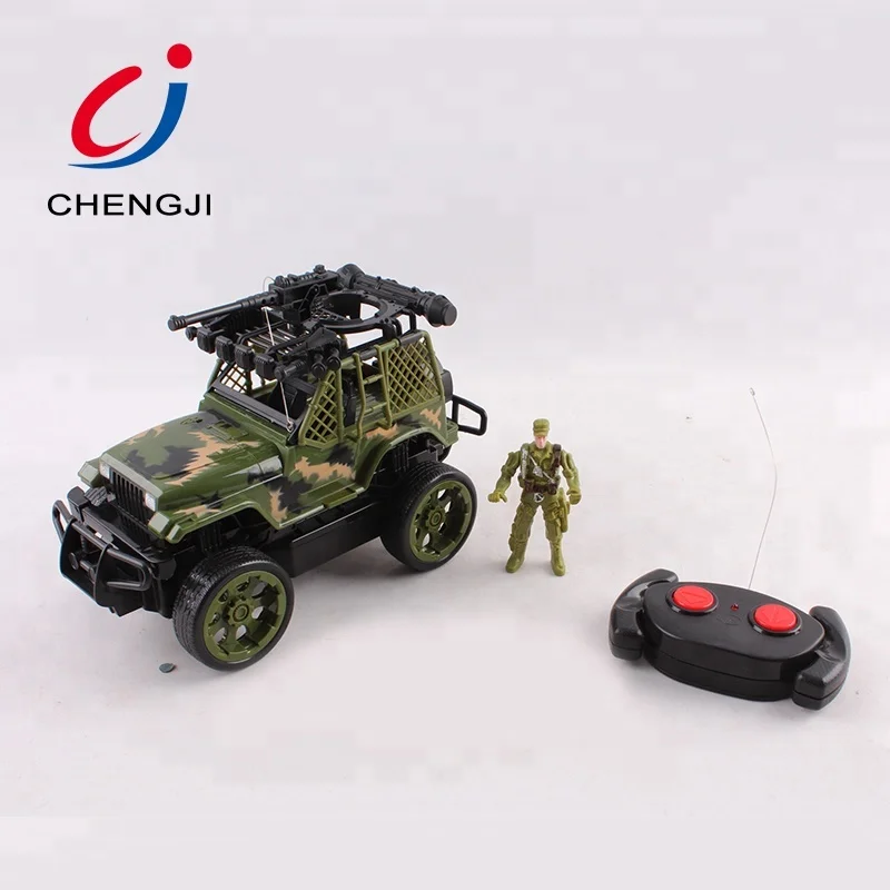 remote control military jeep