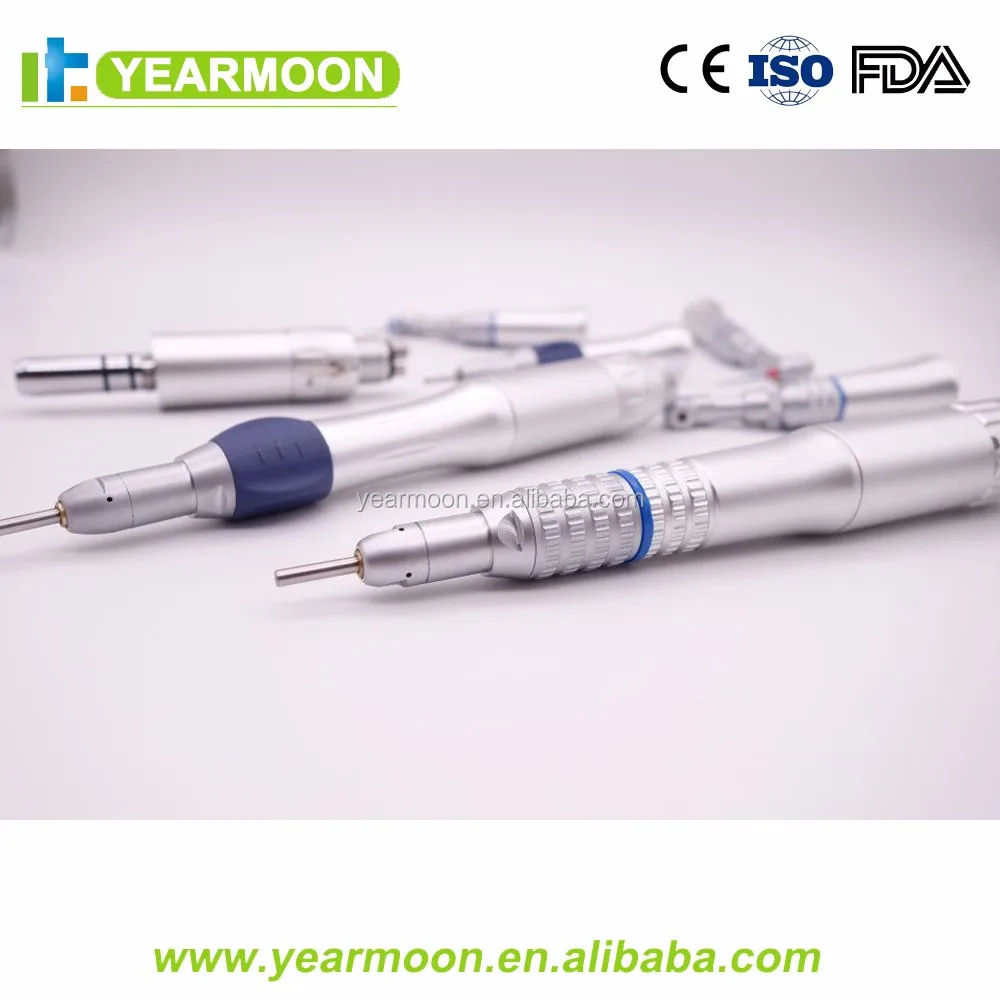 Dental Surgical Supplies Low Speed Handpiece Set Straight / Air Motor