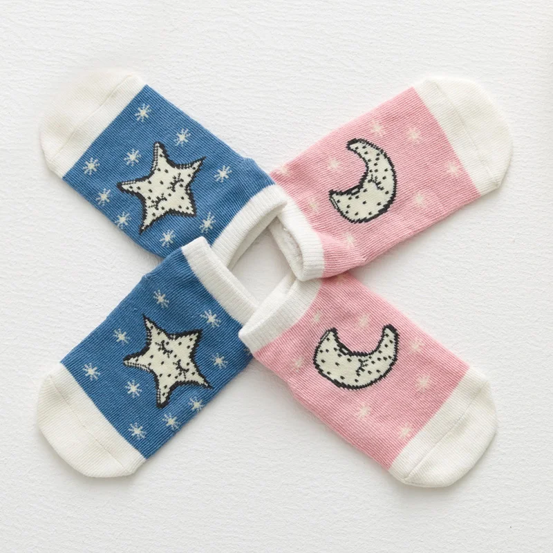 

Brilliant yellow wholesale baby socks from China child stripe sock, Multicolor
