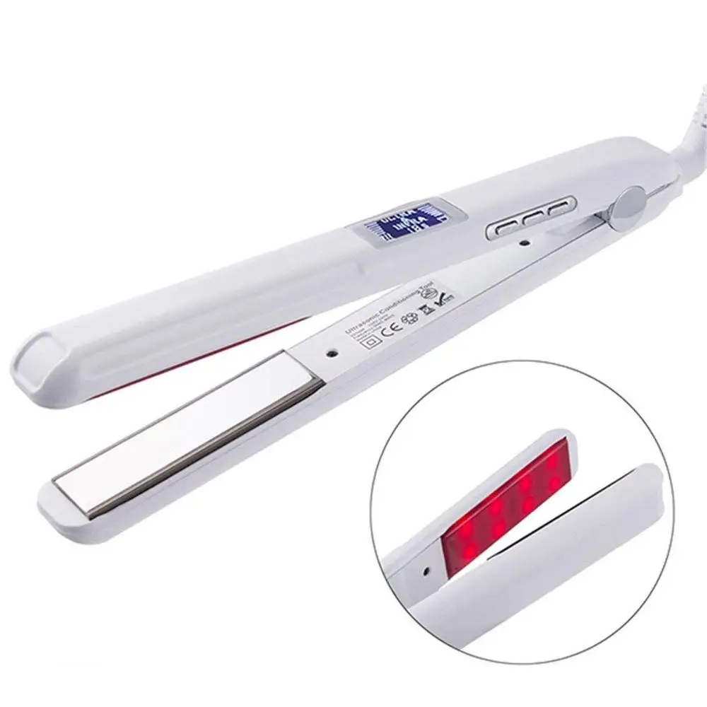 

Ultrasonic Infrared Keratin Cold Hair Flat Iron for Hair Care, Customized