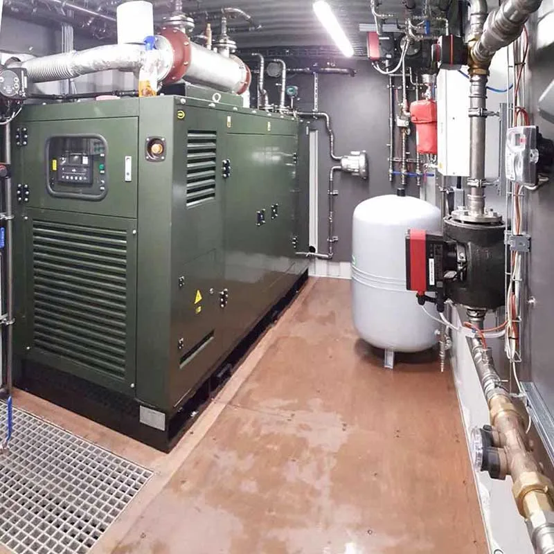 Renewable energy combined heat and power chp system