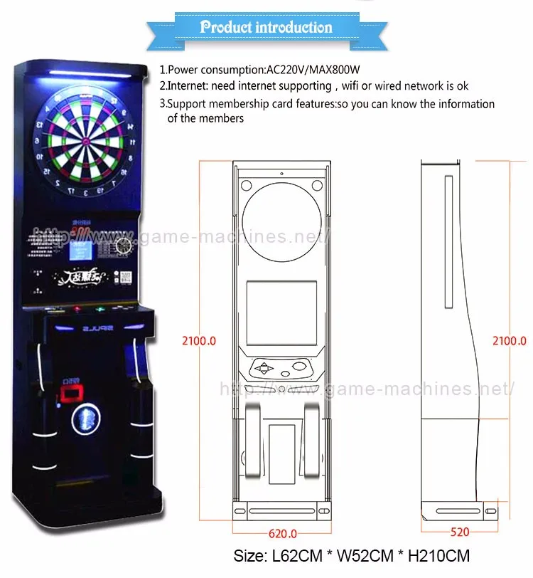 Qingfeng Cheap Dart Supplies Electronic Phoenix Dart Flight Game