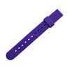 16mm flat no-texture silicone watch straps wholesale without odor