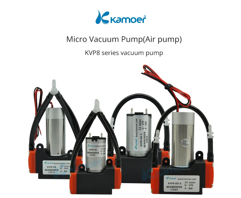 Kamoer 12v 24v Dc Kvp8 Brushless Motor Small Air Pump In Series
