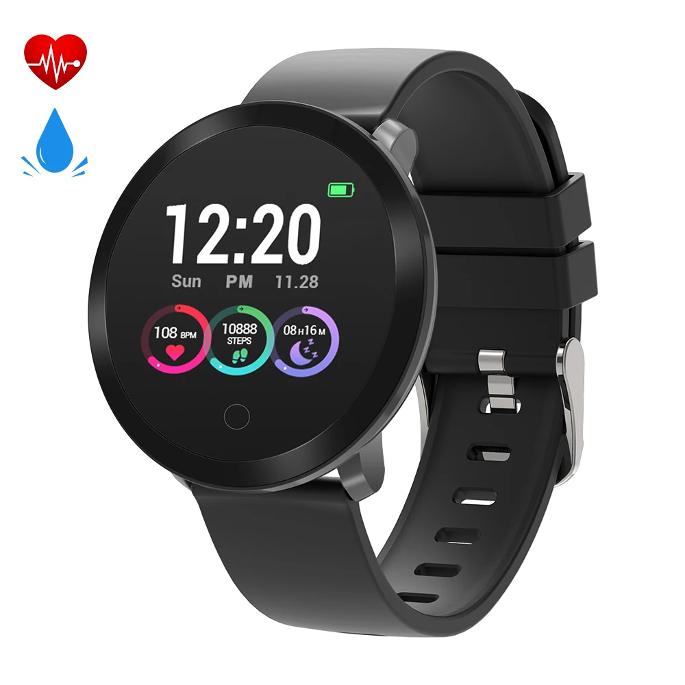 

Step counter heart rate and blood pressure monitoring smartwatch waterproof wrist band fitness tracker bracelet wristband