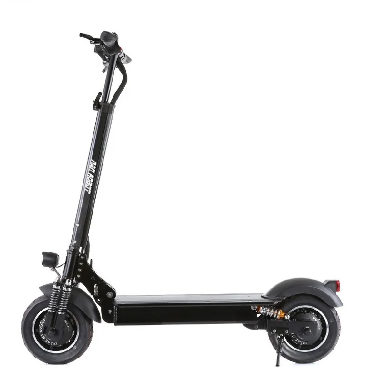 folding electric scooter 10inch 52v 2000w dual motor 2 wheel self balancing electric vehicle, Black electric scooter