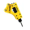 how to connect a hydraulic breaker with excavator