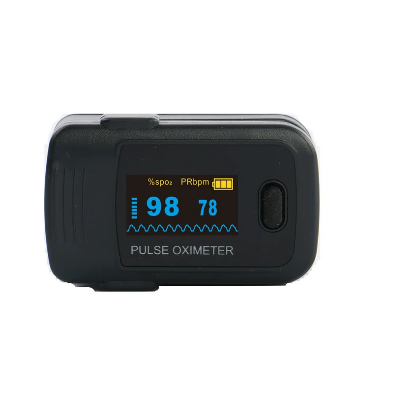 Spo2 Blood Pressure Monitor With Finger Oximeter Fingertip Pulse