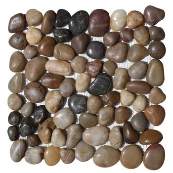 Hs Y03 River Rock Pebble Mosaic Tile Hs Y03 River Rock Pebble Mosaic