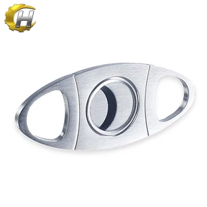 Image of Wholesale stainless steel cigar cutter custom
