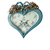 3D Big Digital Modern Home Decor Quartz Heart Wall Clock White Pendulum Clock BD8197-81