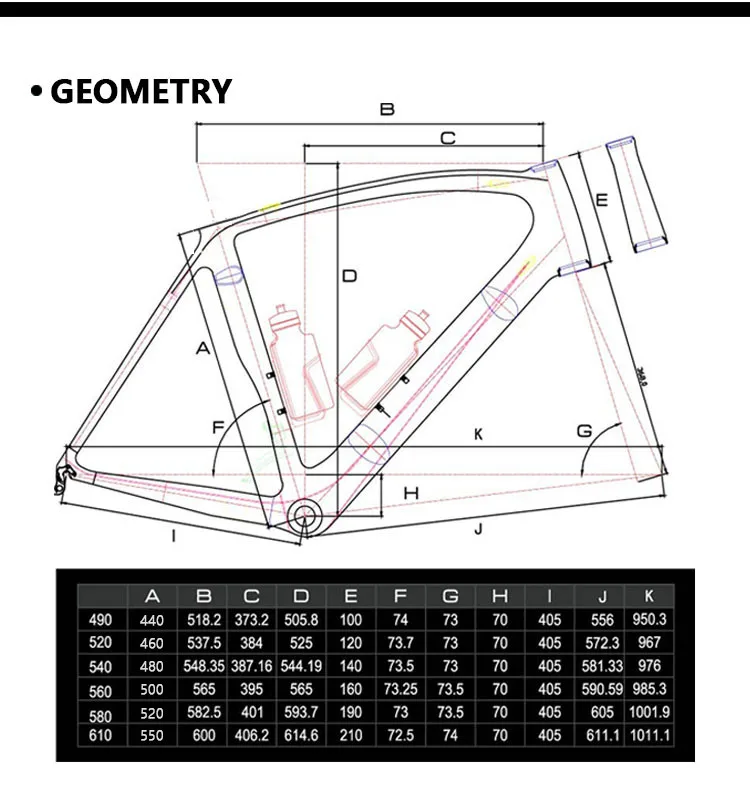 Free Shipping China Baolijia Oem Super Light Di2 Bicycle Parts 904g