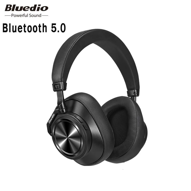 

Bluedio T7 BlT Headphones User-defined Active Noise Cancelling Wireless Headset for phones and music with face recognition