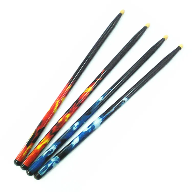 Wholesale Customized 5a Colored Bulk Drum Sticks Musical Instruments