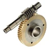 Micro Mini Small Brass Bronze Nylon Toy Plastic Worm Gear