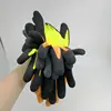 Good price Green Cut Resistant Latex Coated Aramid Fiber Gloves