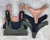 Custom High Quality Sporty Bikini Nylon Spandex Material Cheeky Reversible Bikini