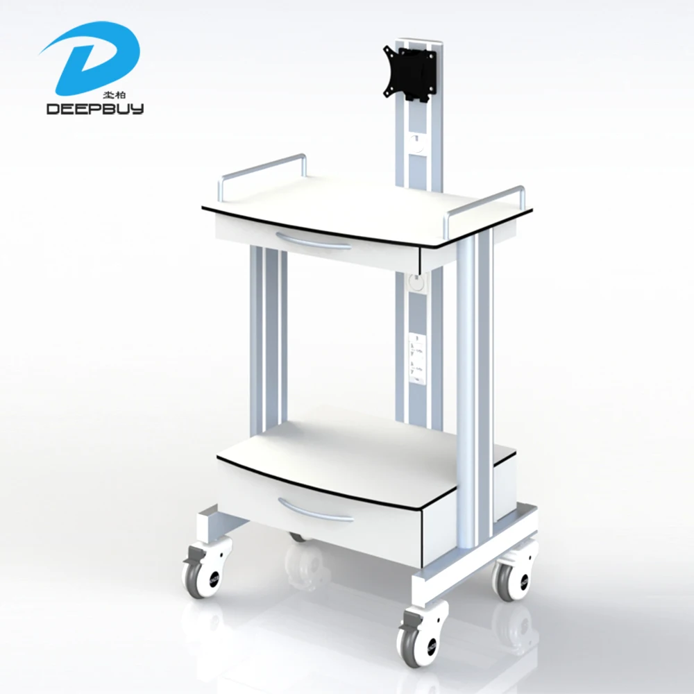 Krankenhaus Mobile Cart Medical Computer Trolley Mit Batterie Und