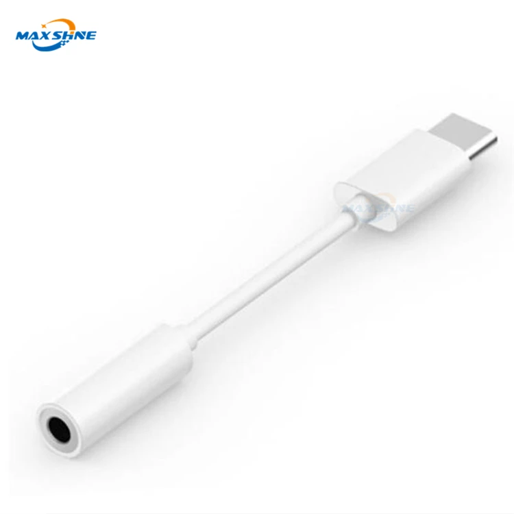 

Maxshine Audio Charger Cable Adapter 3.5Mm , Usb C Digital To 3.5Mm Headphone Audio Adapter, Black/silver