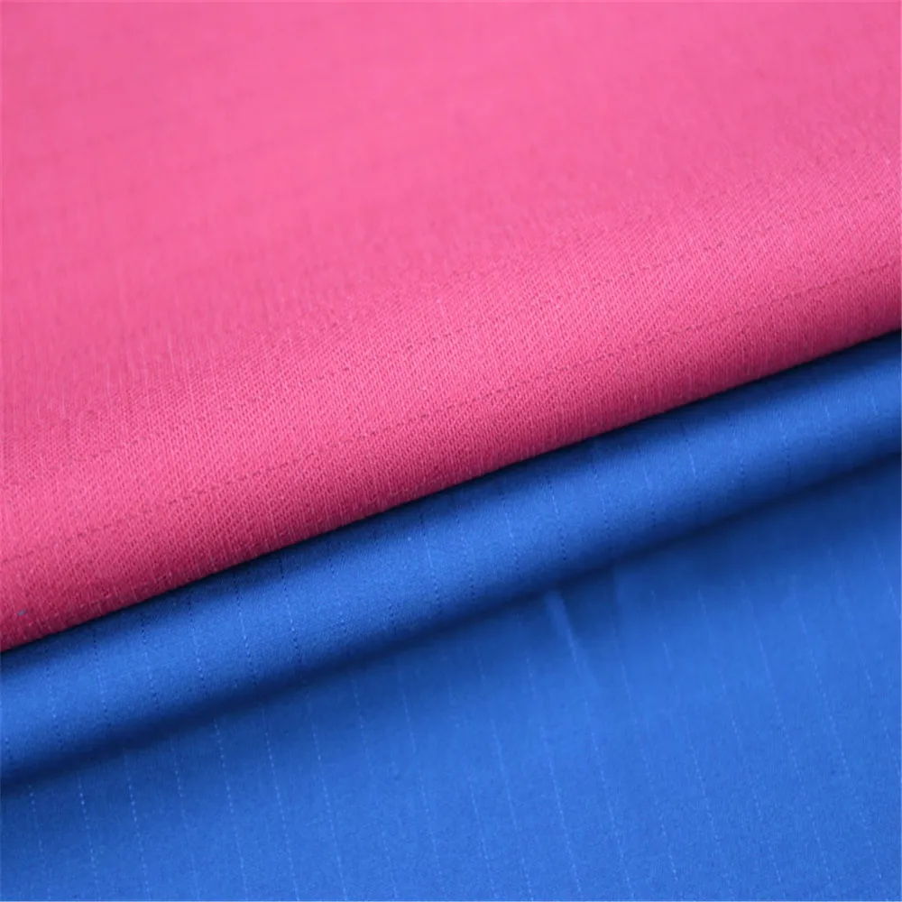 240gsm 65%cotton 35%polyester Woven Twill Color Plain Dyed Anti-static ...